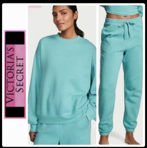Victoria's Secret Teal Sweatshirt and Joggers Set